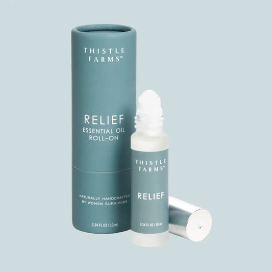 Relief Essential Oil Roll On | Peppermint Rosemary