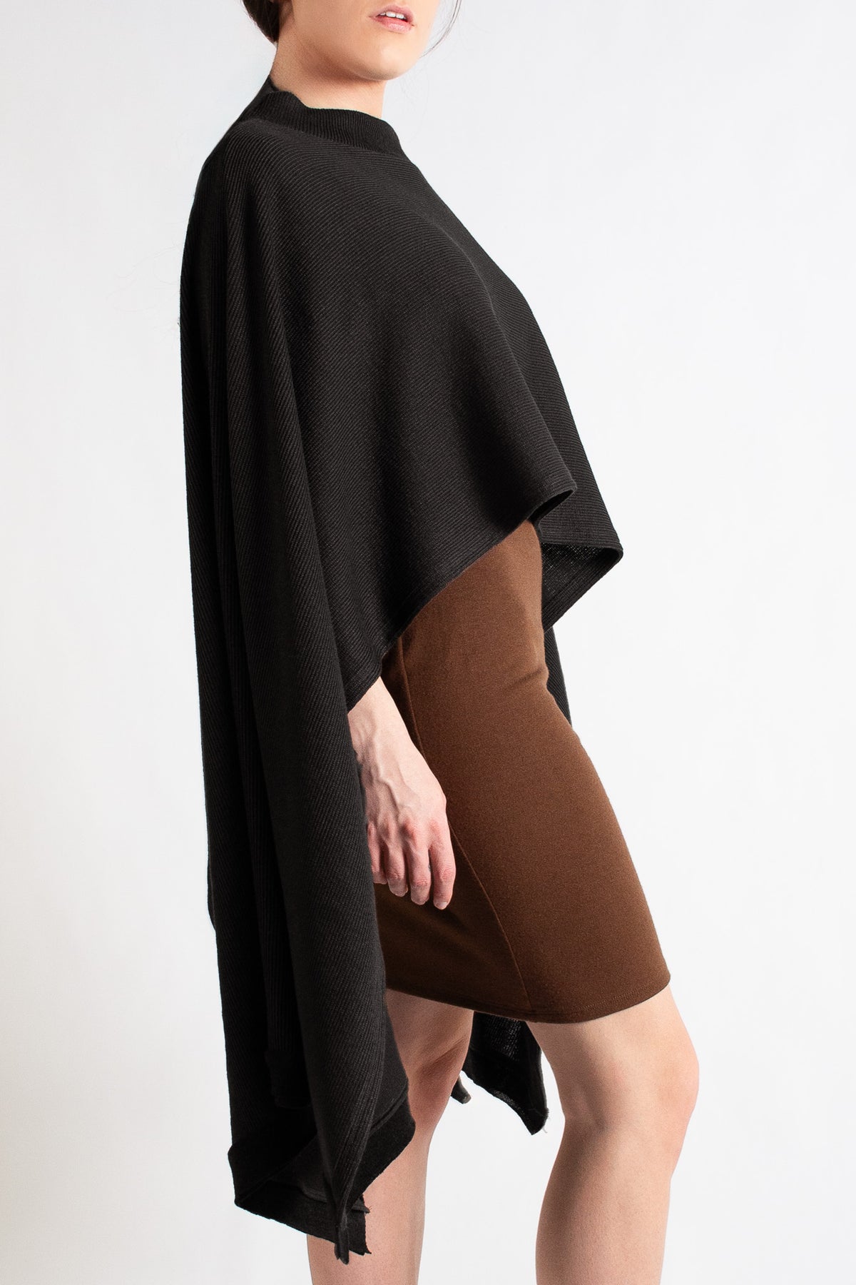 Poncho in Black