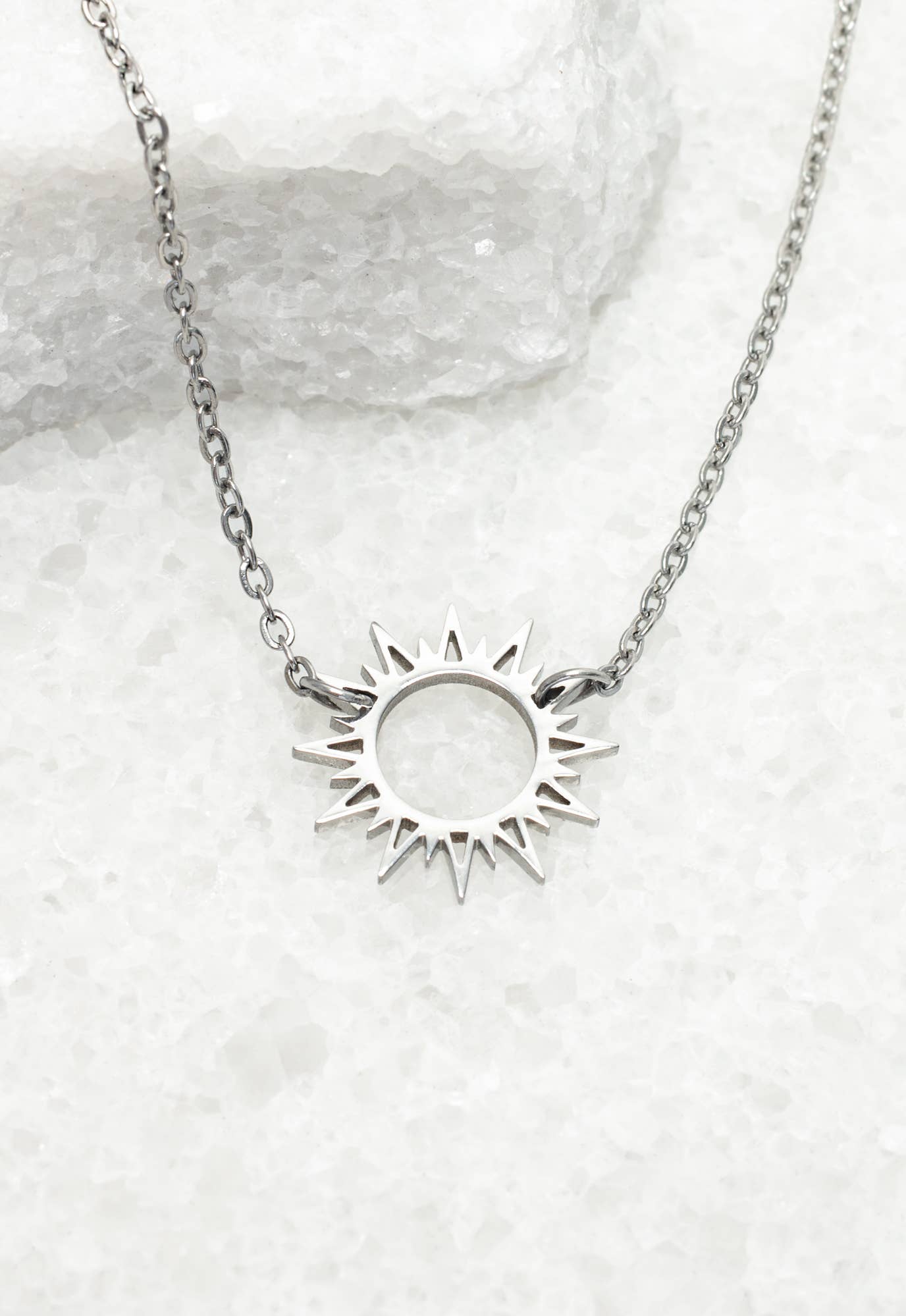 Mallory Necklace in Silver