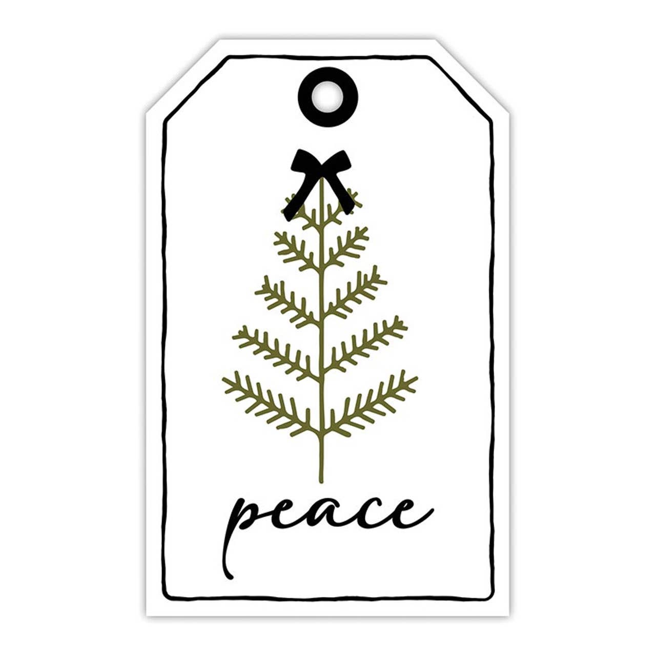 Gift Tag Book - Bow: Material