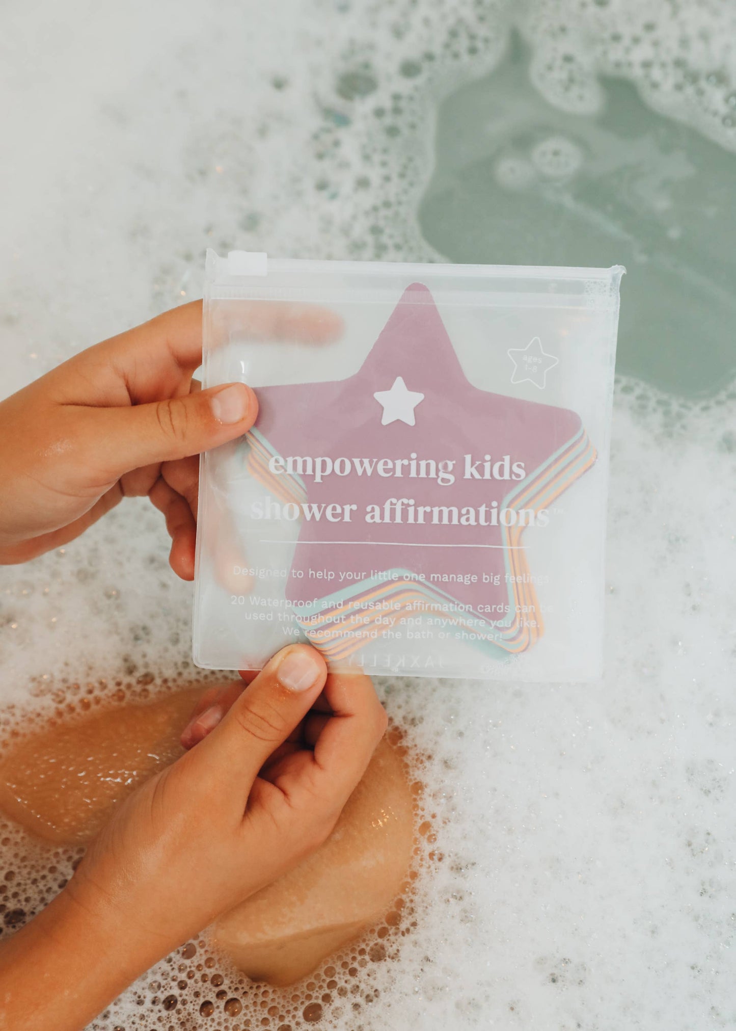 Shower Affirmation™ Cards - Kids