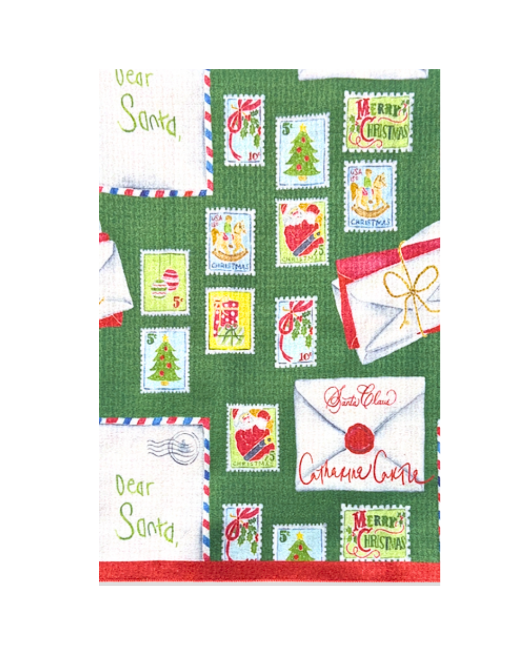 Special Delivery Double-Sided Tea Towel