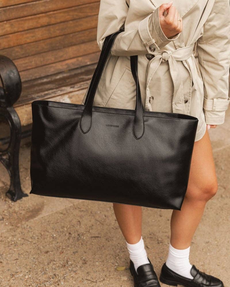 Elke Tote Bag in Black
