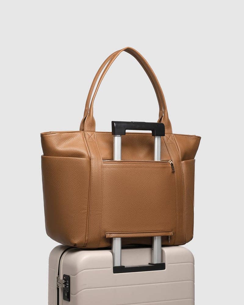 Chicago Tote Bag in Nutmeg