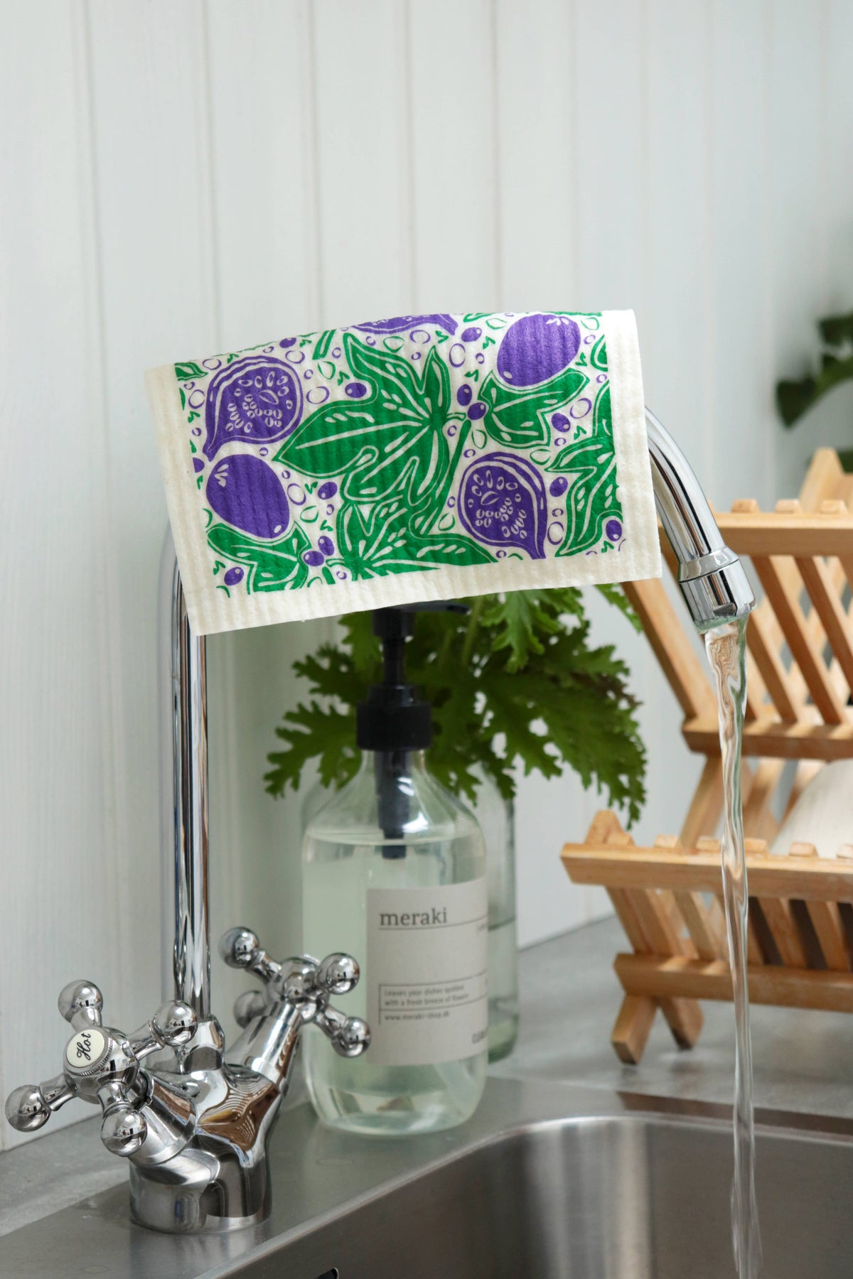 Swedish Dishcloth - Figs