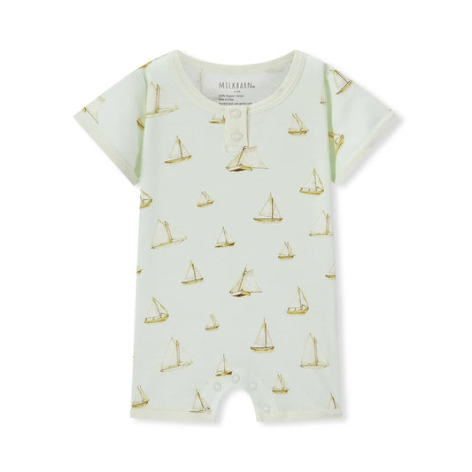 Shortall in Sailboat Melody (Organic Cotton)