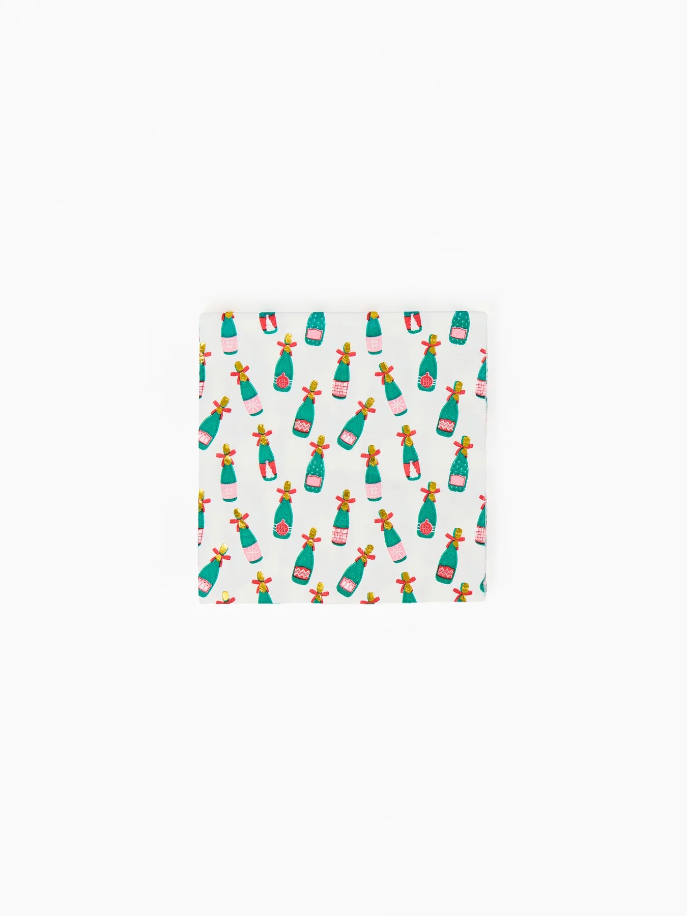 Cocktail Napkins - Champagne Bottles