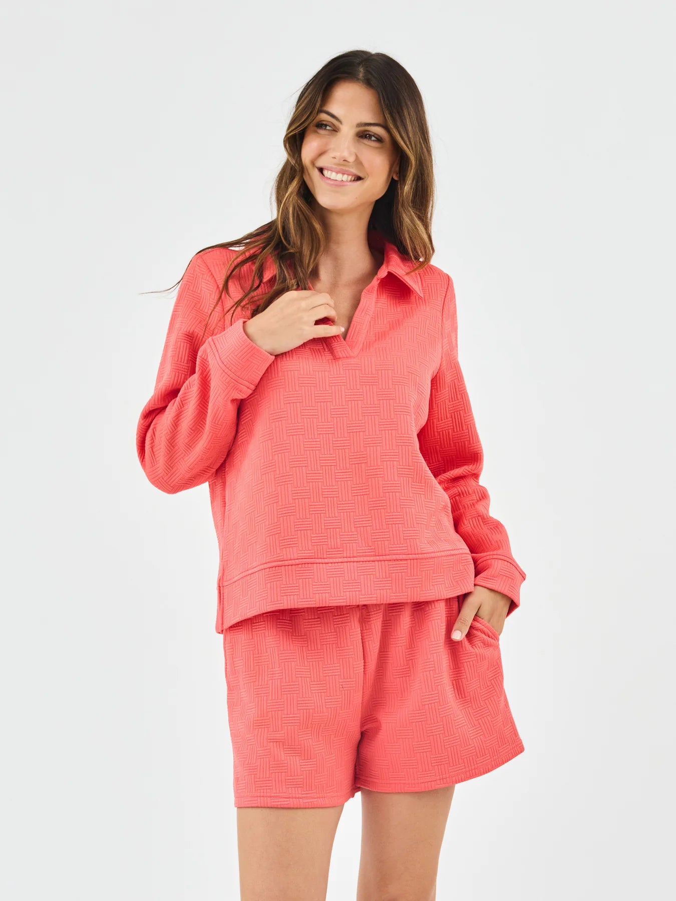 Lindsey Set in Coral