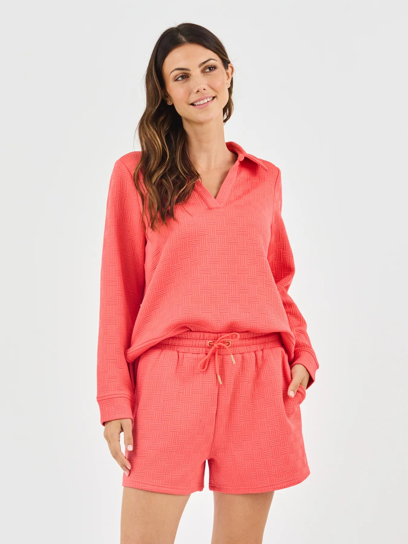 Lindsey Set in Coral