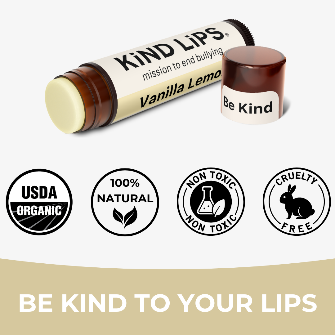 Kind Lips Organic Lip Balm in Vanilla Lemon