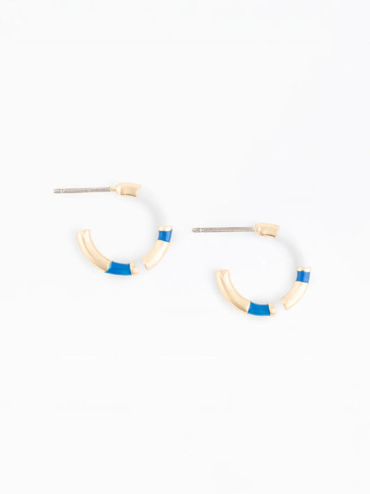Layne Earrings in Blue