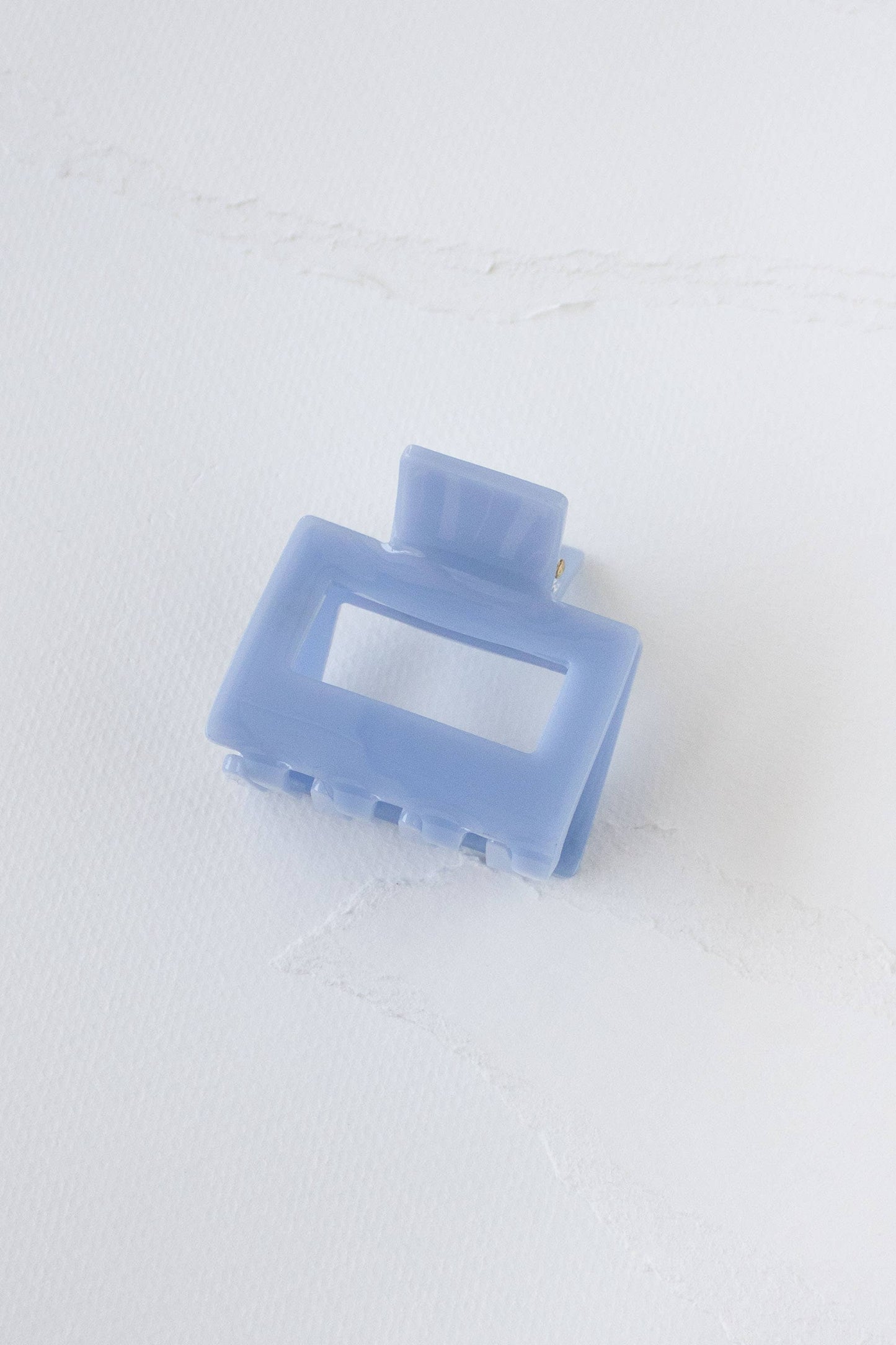 Eco Kylie Cellulose Acetate Hair Clip: Black