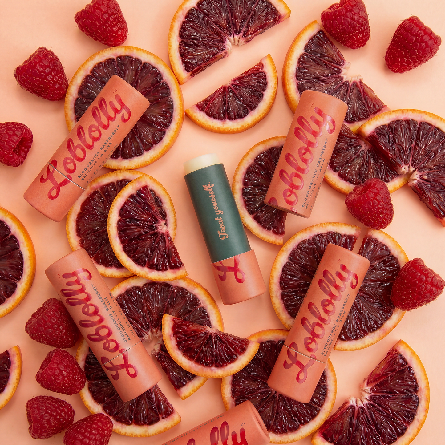 Blood Orange Raspberry Lip Balm
