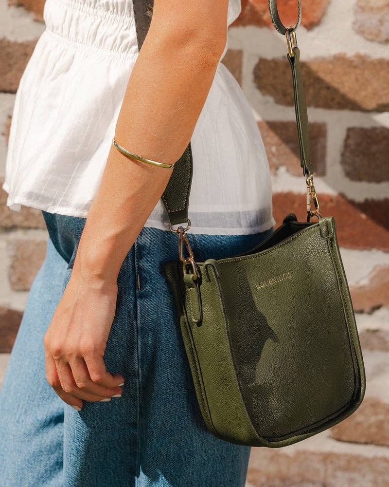 Parker Crossbody Bag in Olive