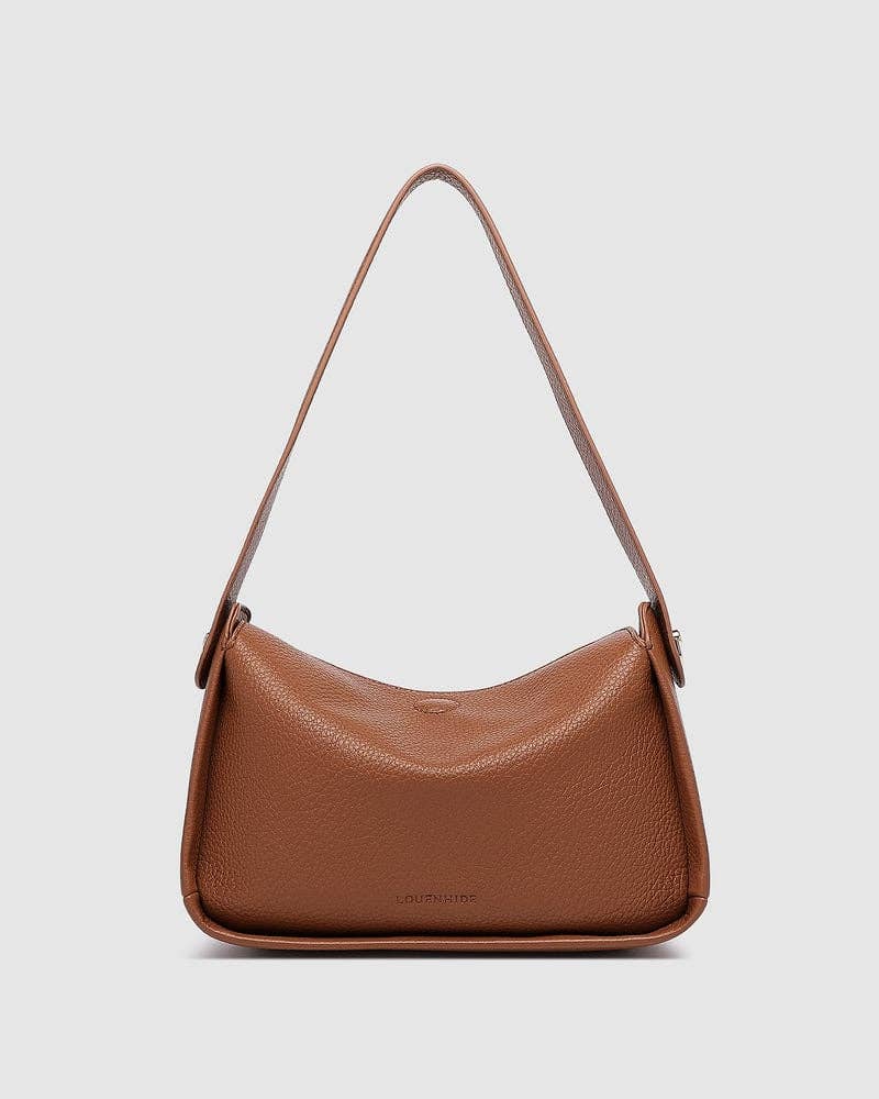 Maddie Shoulder Bag in Tan