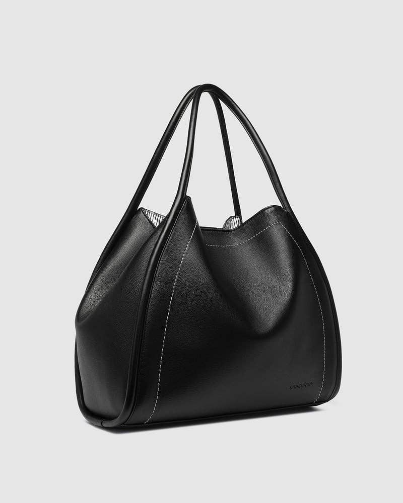 Sutton Shoulder Bag in Black