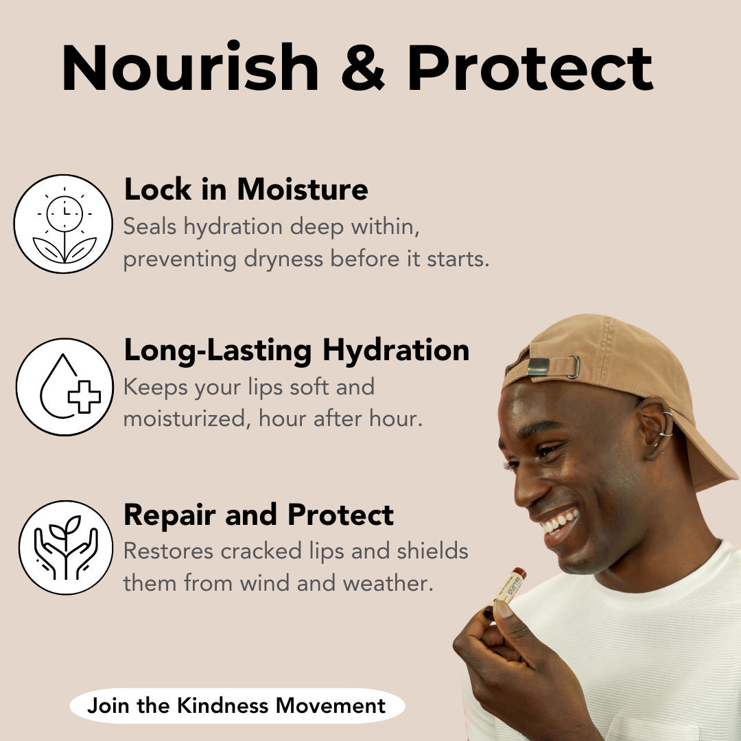 Kind Lips Organic Lip Balm - Georgia Peach