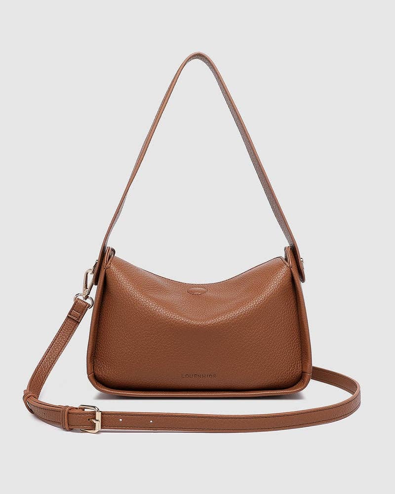 Maddie Shoulder Bag in Tan