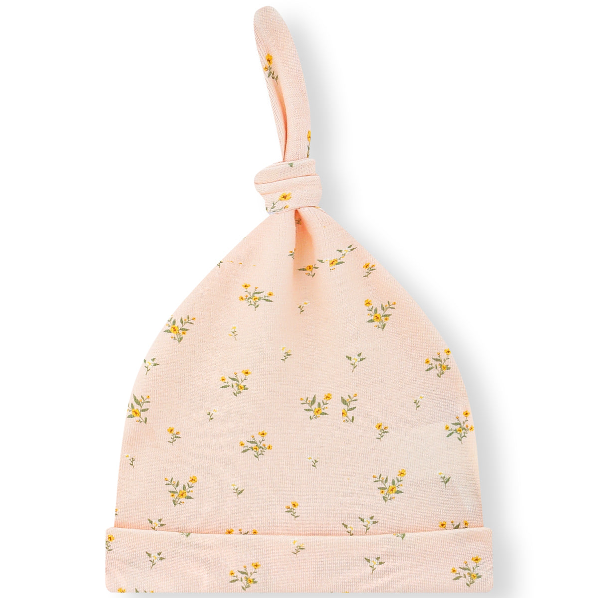 Newborn Gown & Hat Set in Dainty Floral (Organic Cotton)