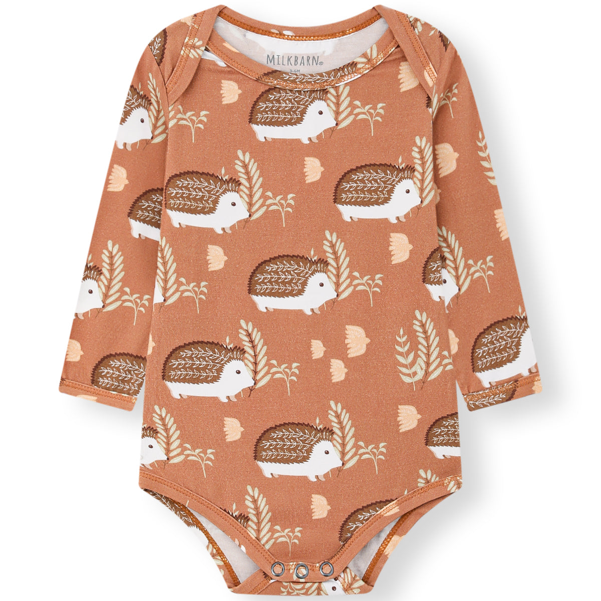 Onesie in Hedgehog (Luxe Stretch)