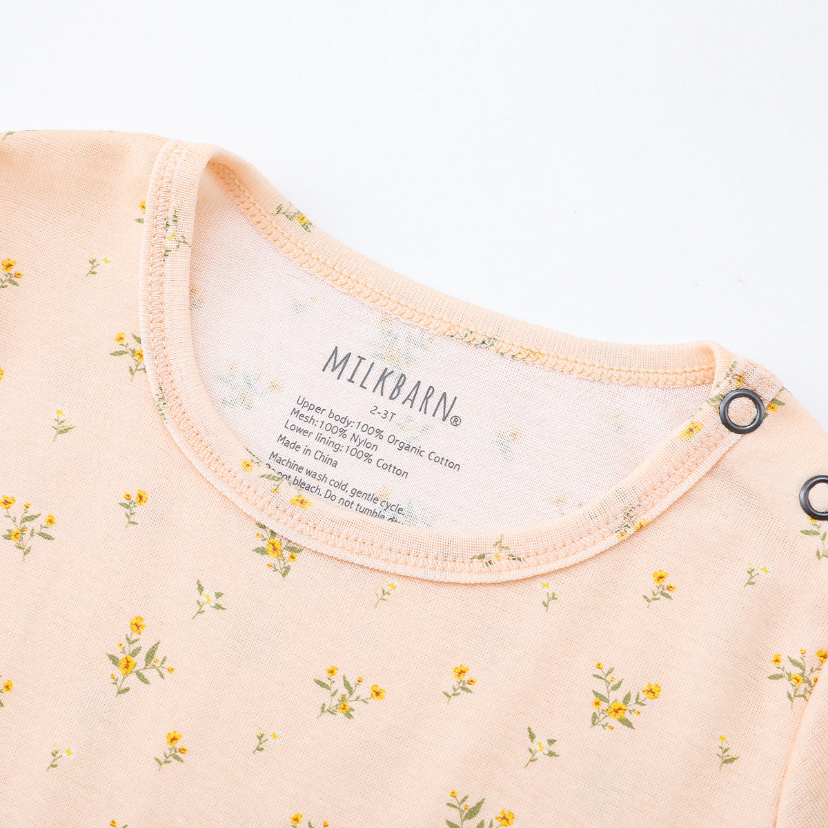 Ballet Dress One Piece in Dainty Floral (Organic Cotton)