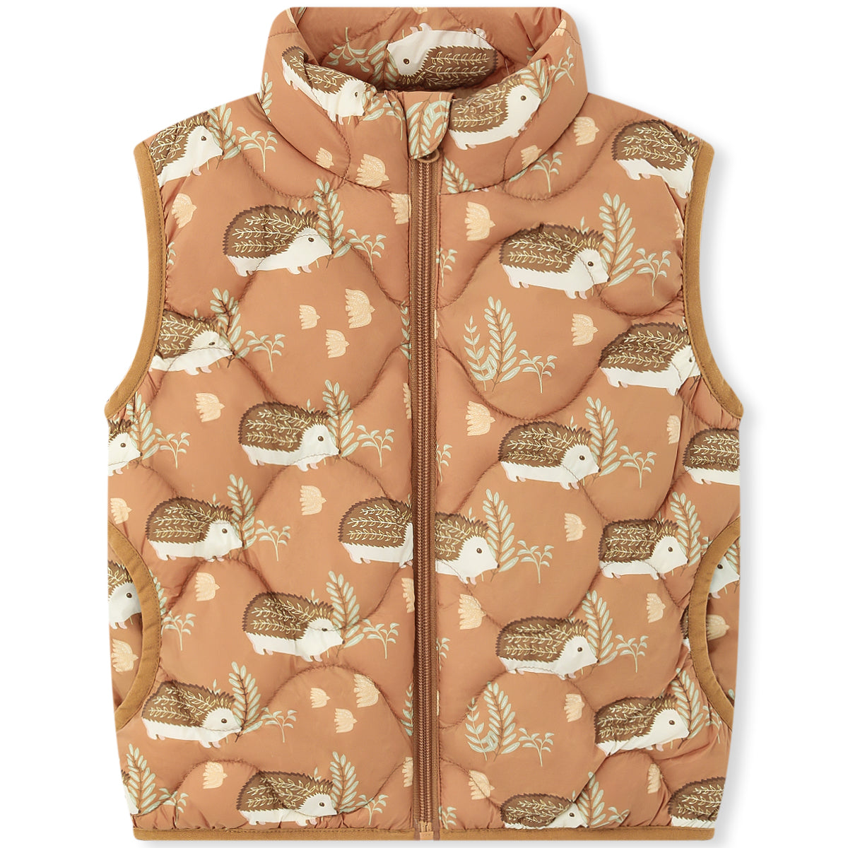 Lightweight Down Vest in Hedgehog