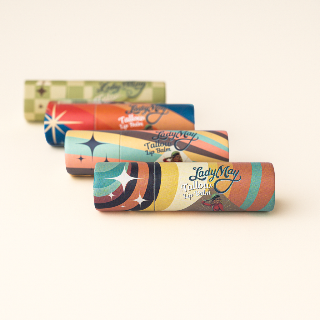 Tallow Lip Balm - Grasshopper (Mint)