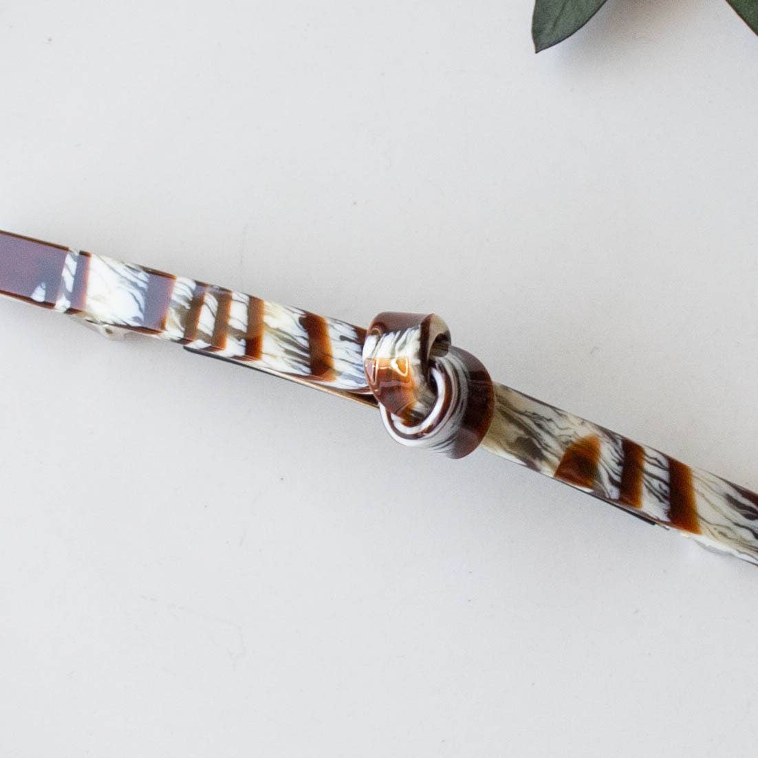 Eco French Twist Hair Barrettes: Pink Aura