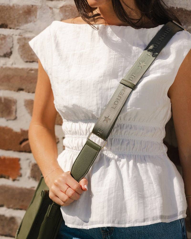 Parker Crossbody Bag in Olive