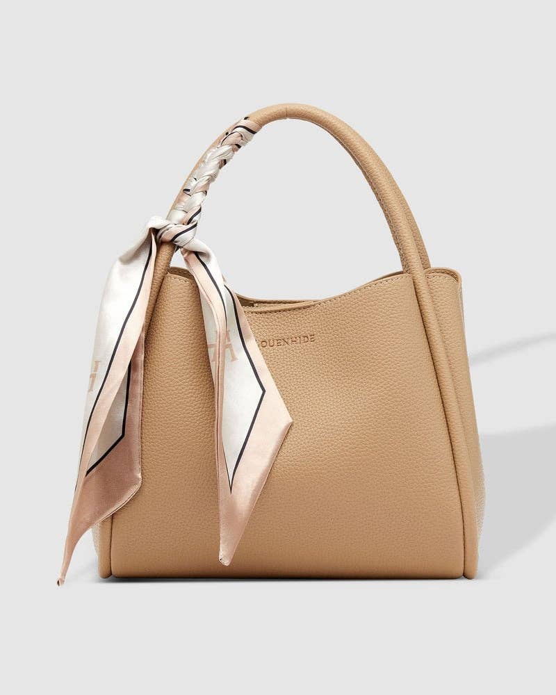 Steffie Mini Tote Bag in Biscuit