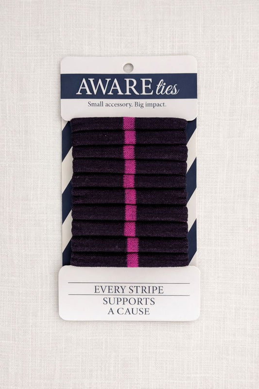 *Pre-Order* AWAREties | Pink Stripe – Breast Cancer Awareness Pack