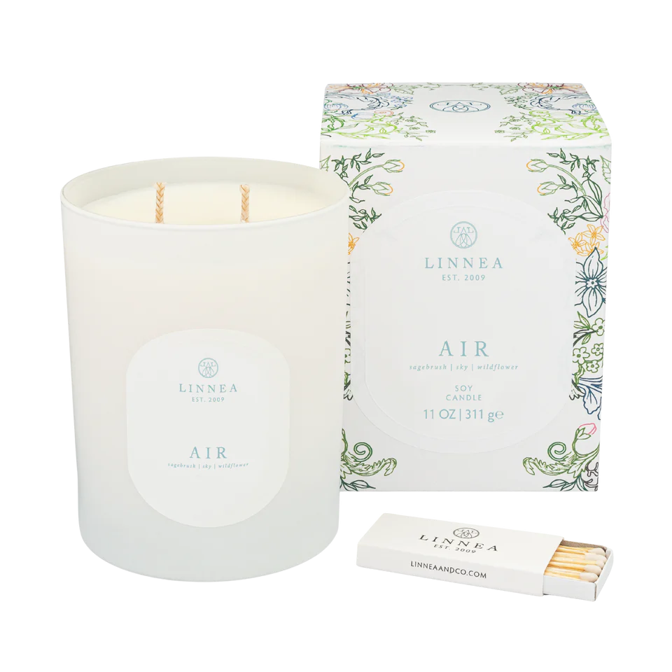 Linnea Air 2-wick Candle