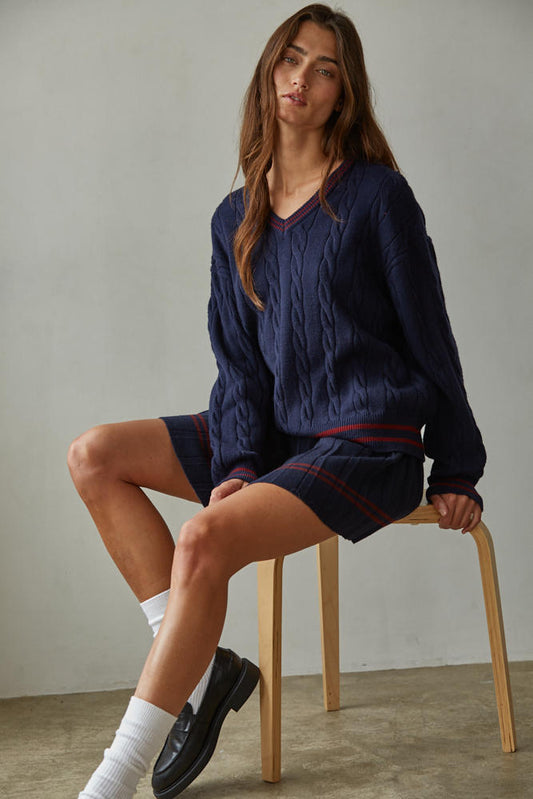 Chatham Cable Knit Pullover