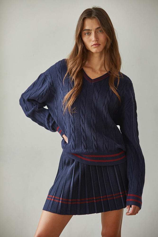 Chatham Cable Knit Pullover