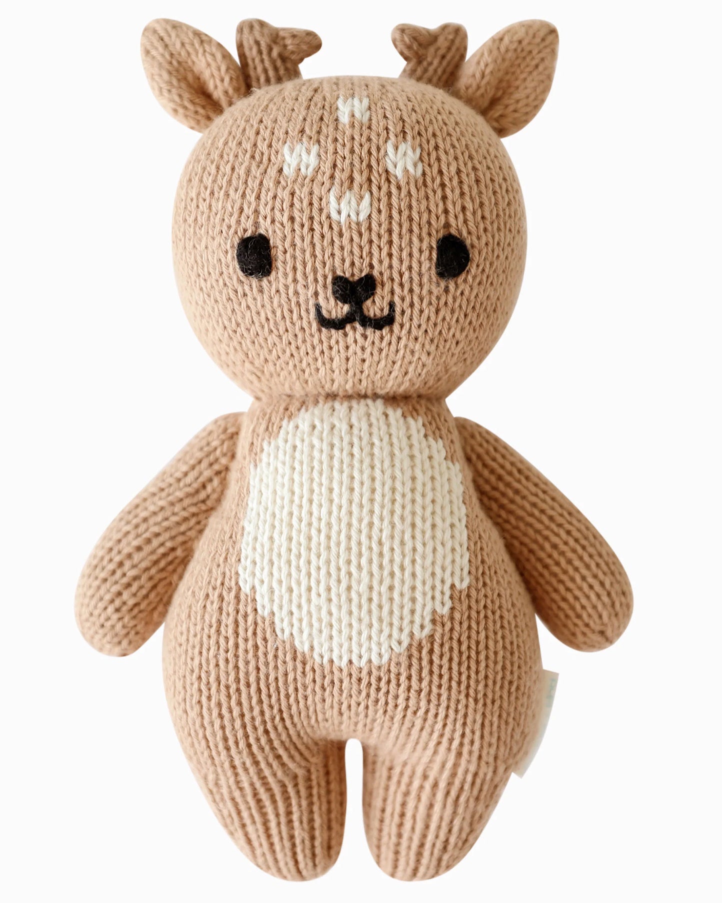 Baby Fawn Hand-Knit Plush