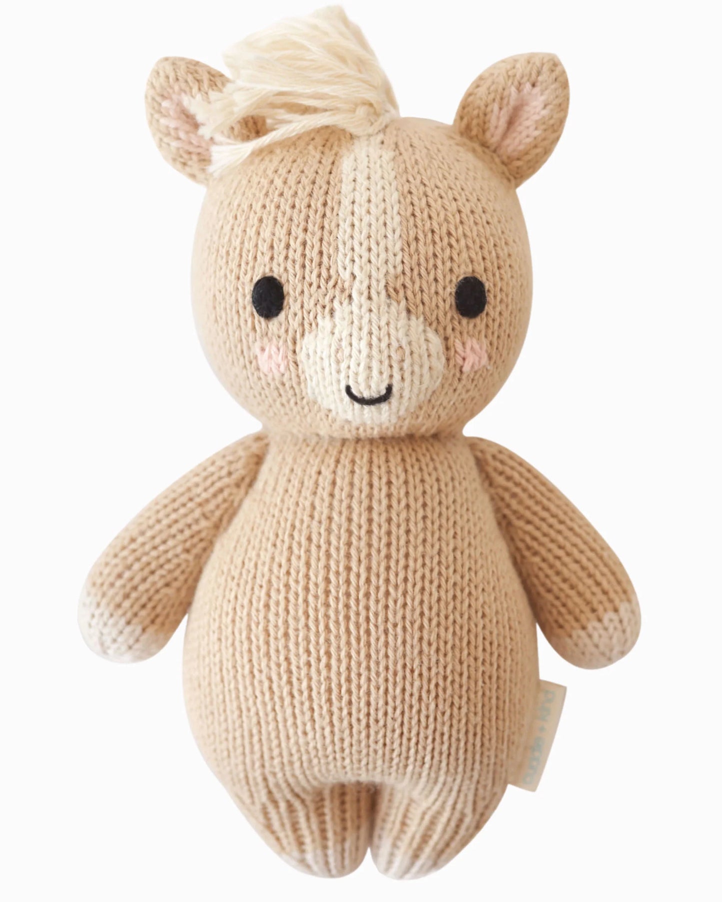 Baby Pony Hand-Knit Plush