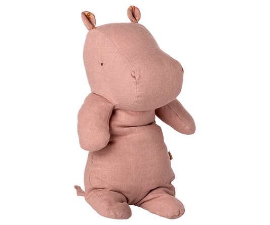 Medium Hippo Safari Friend in Rose