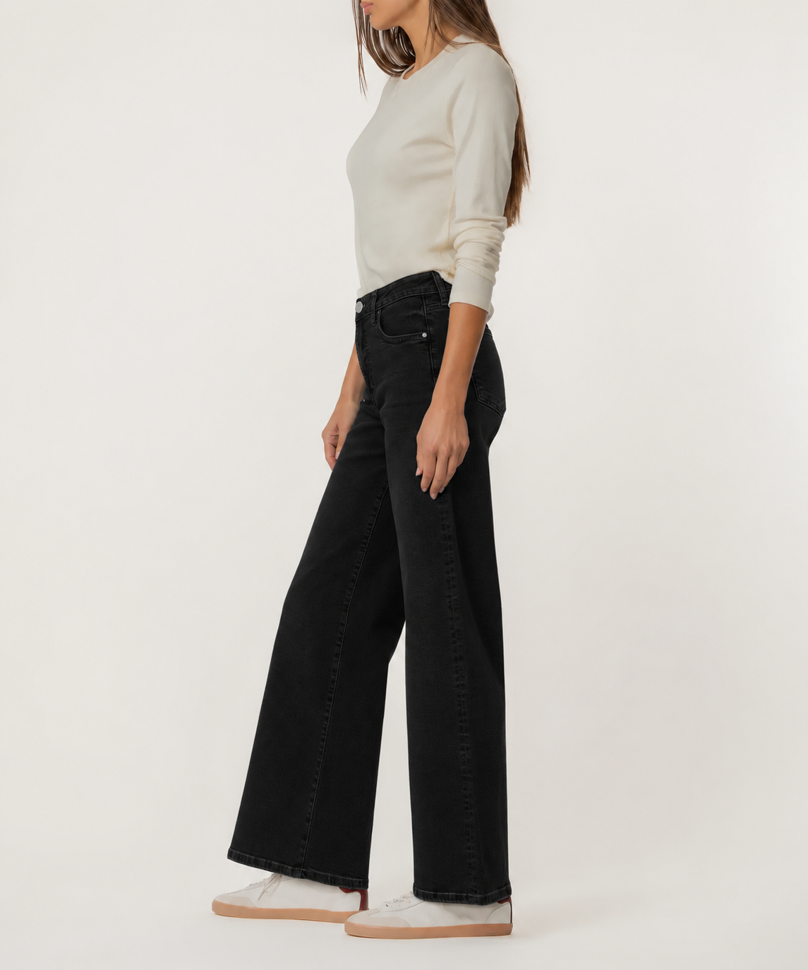 Maya Wide Leg Jeans in Celebrating