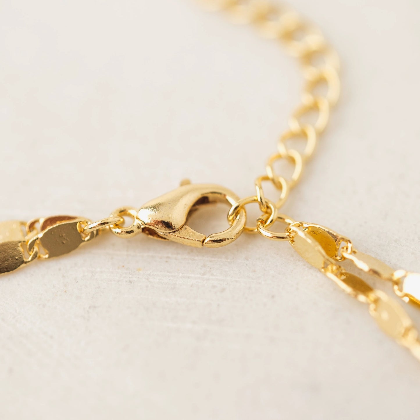 Cleo Layered Necklace in Gold