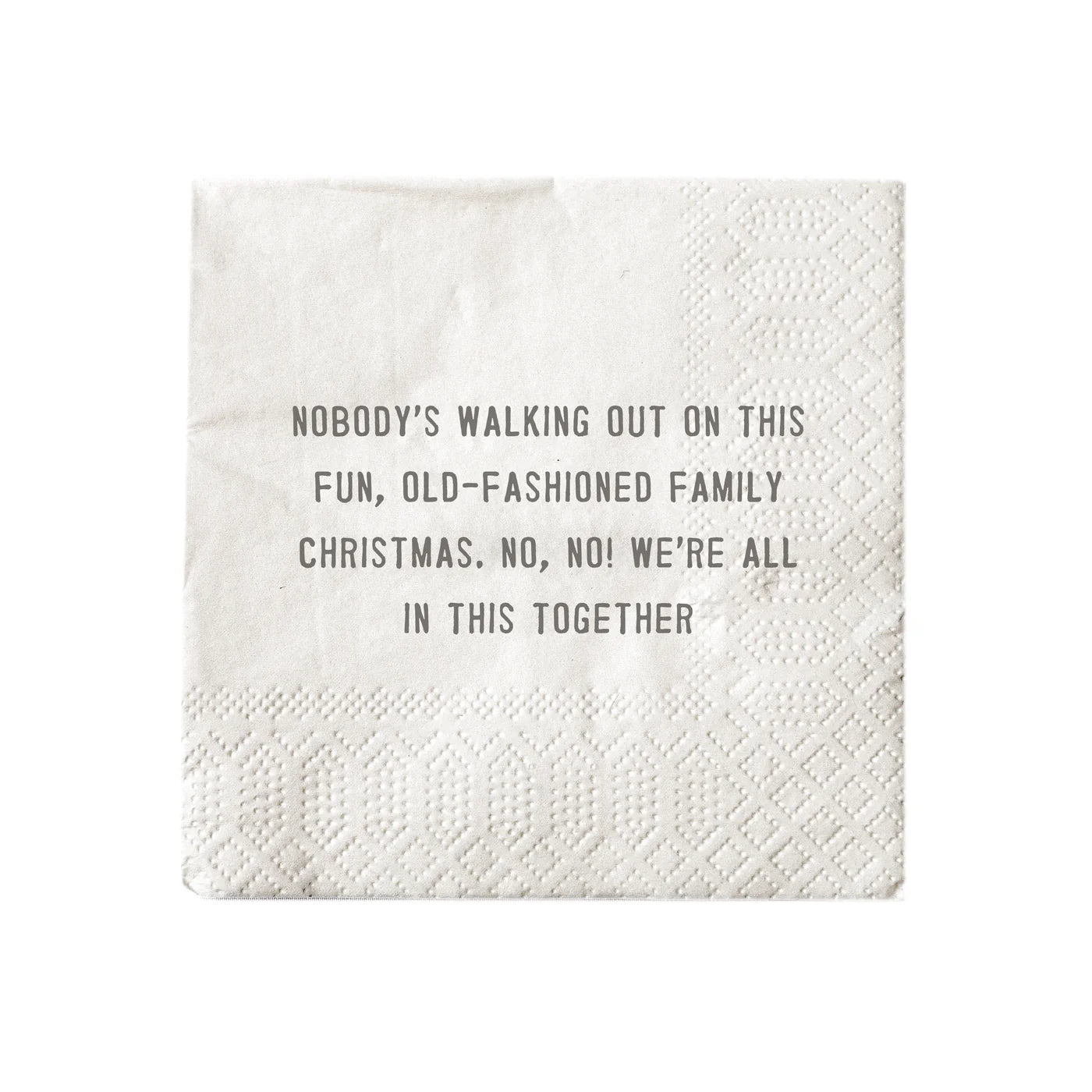 Holiday Quote Cocktail Napkins