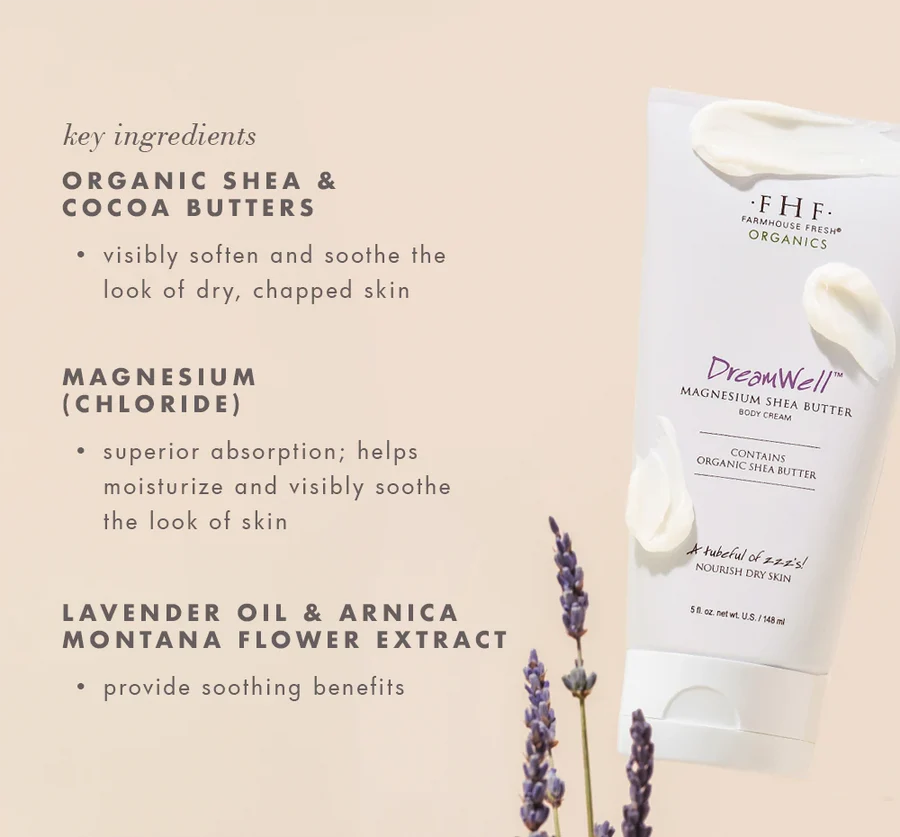 DreamWell Magnesium Oraganic Shea Butter