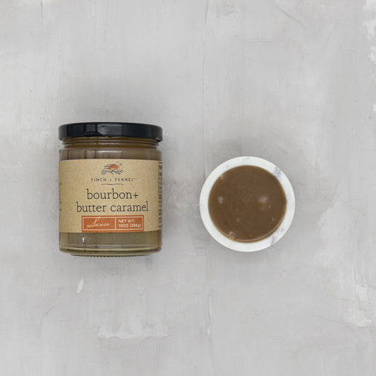 Bourbon + Butter Caramel Sauce