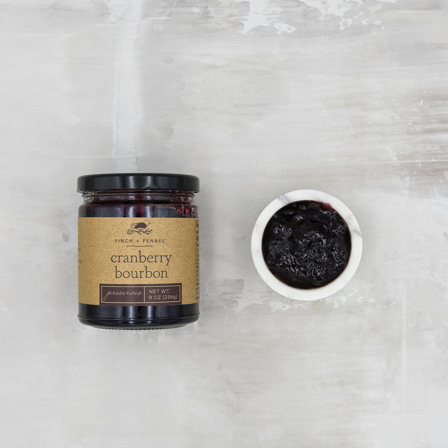 Cranberry Bourbon Preserves