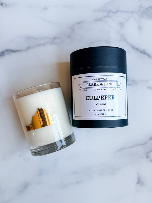 Culpeper Candle | Moss, Amber & Sage