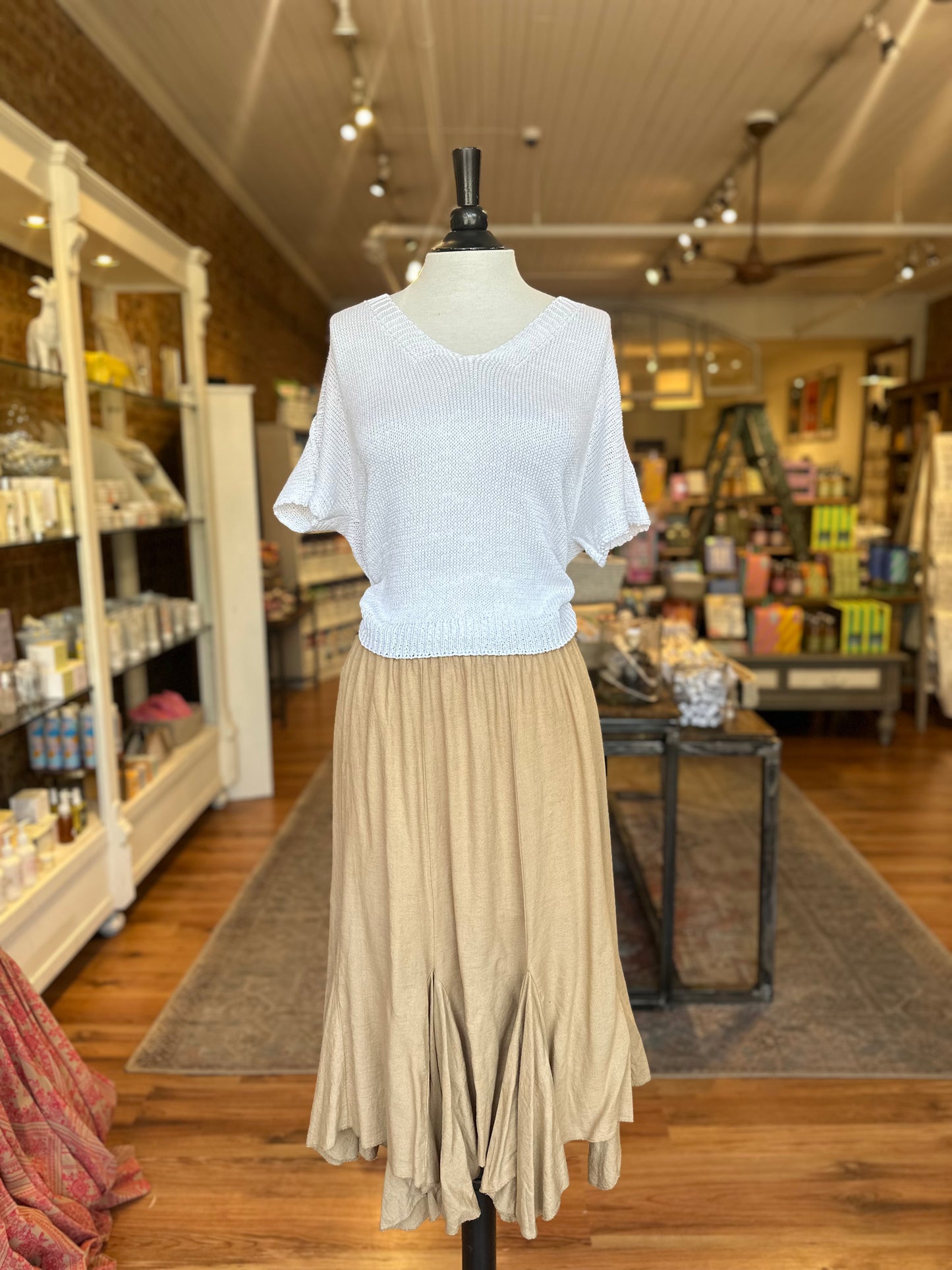 Belleville Skirt in Caramel