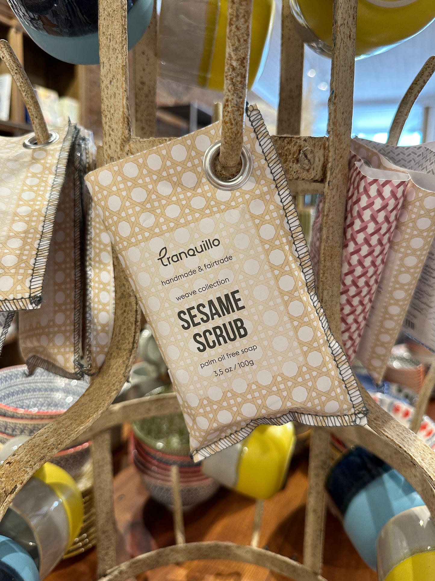 Sesame Scrub Soap