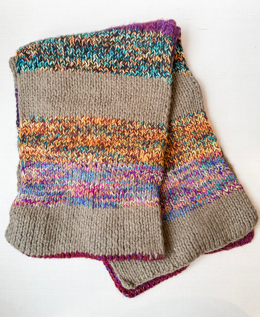 Altiplano Scarf in Sunset