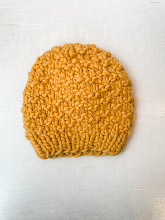 Cloud Hat in Mustard