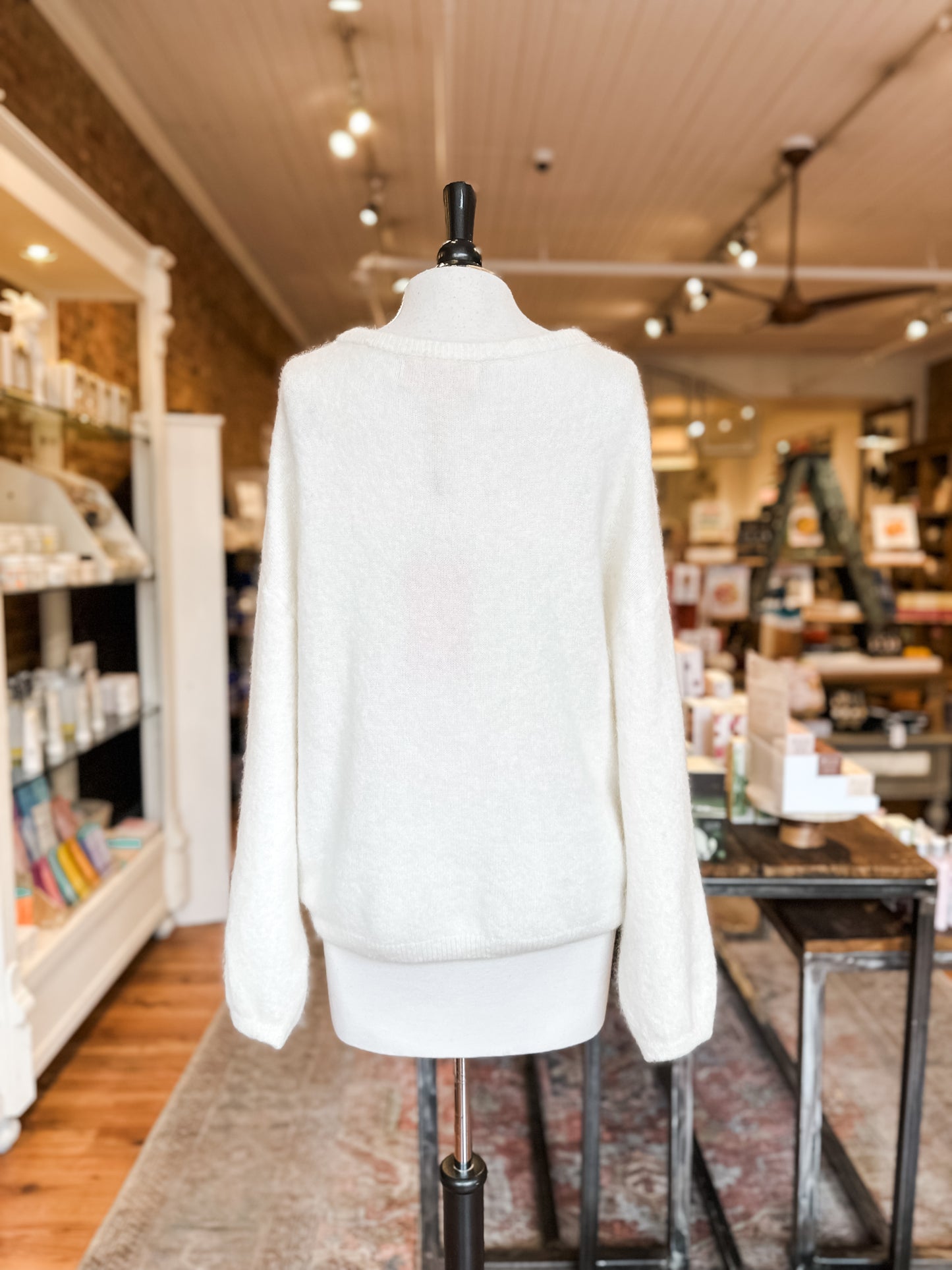 Elizabeth Sweater in Cream