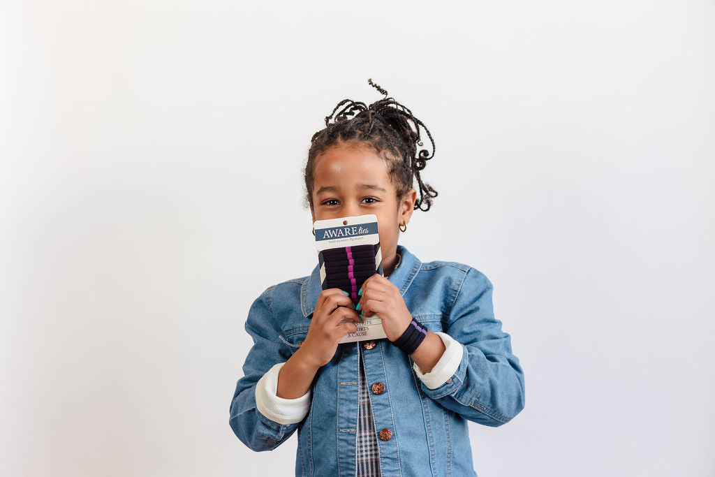 AWAREties | Pink Stripe – Breast Cancer Awareness Pack